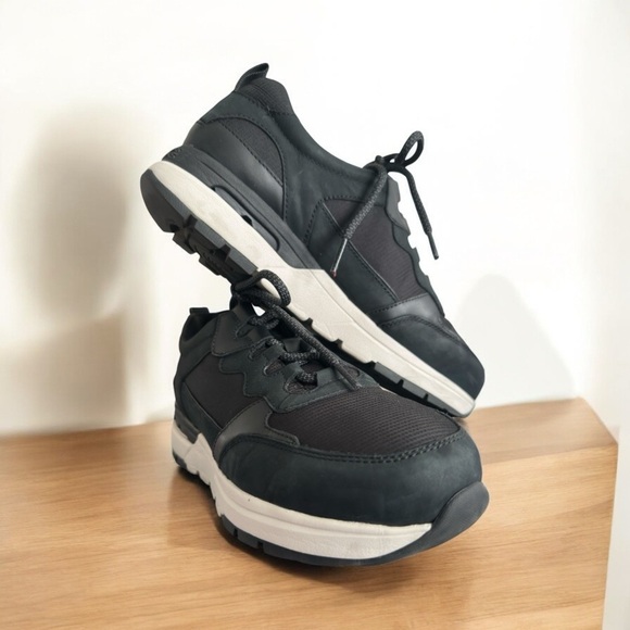 ROCK PORT Women’s CompositeToe work shoe Black   Size 9 - Picture 3 of 4